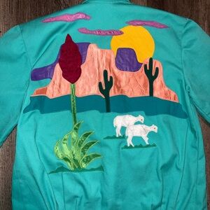 Colorful Desert Scene Jacket